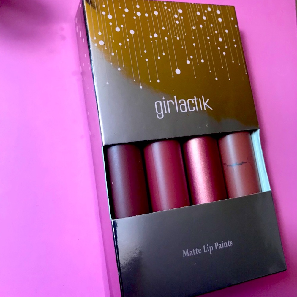 From Macy’s NY ✨4-pack GIRLACTIK ✨ Matte Lip Paint